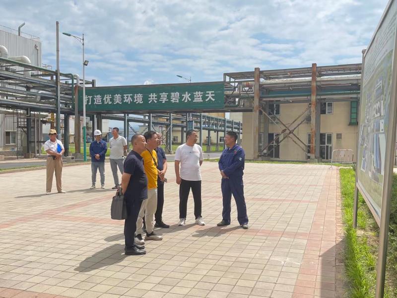 元寶山統(tǒng)戰(zhàn)部來我司調研指導工作